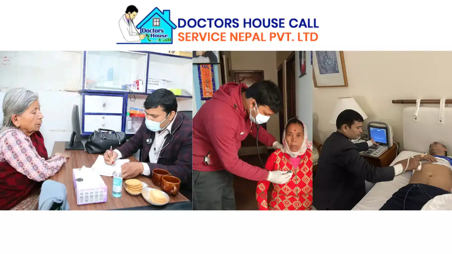 Doctors House Call Service Nepal Doing Checkup At Home